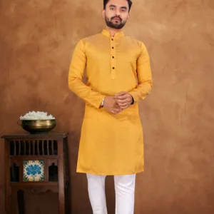 PRESTING SOFT JEQUARD WEAWING SEQUENCE KURTA FOR MEN'S